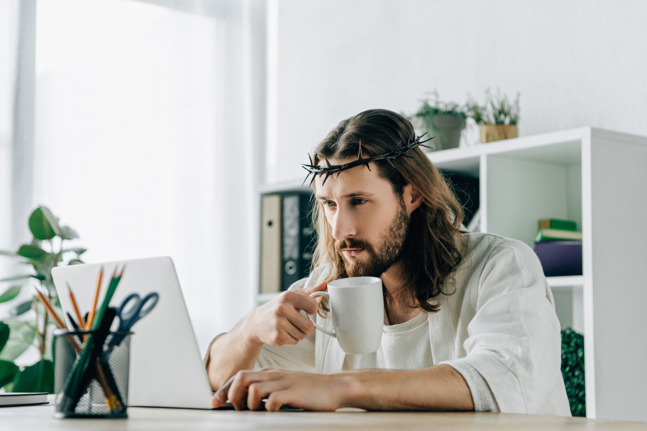 office jesus large